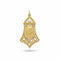 Pendentif PL Dasset - Médaille Vierge Marie en or jaune 18 carats 58 Facettes 1.000048/2
