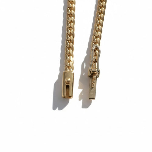 Collier A. Roure - Collier maille anglaise en or jaune 18 carats et diamant 58 Facettes 1.0001421/1