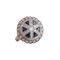 Bague 51.5 Bague vintage - Saphirs Troïdia et diamants en or rose et or blanc 18K 58 Facettes 1780