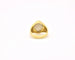 Bague Bague en or jaune sertie de diamants de 0,38 ct 58 Facettes 9543