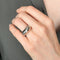 Bague 51 Facette - Bague en or blanc 58 Facettes BO/220020 RIV