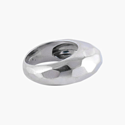 Bague 51 Facette - Bague en or blanc 58 Facettes BO/220020 RIV