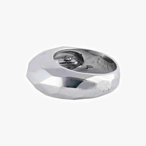 Bague 51 Facette - Bague en or blanc 58 Facettes BO/220020 RIV