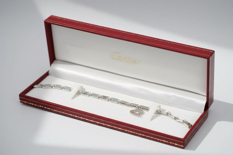 Bracelet Cartier Fidelity - Bracelet en or blanc 18 carats 58 Facettes 1.0001017/1
