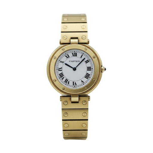 Montre Cartier Santos Vendôme - Montre en or jaune 18 carats 58 Facettes 1.0001055/1