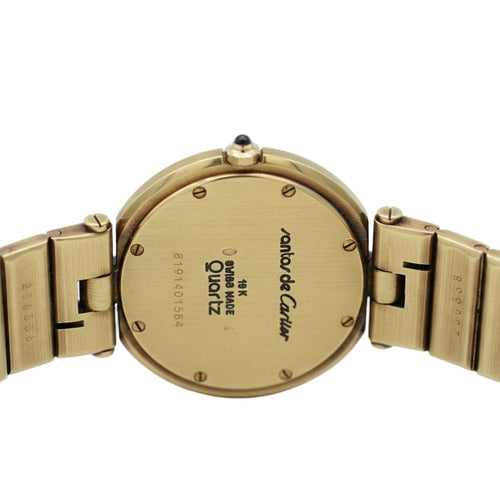 Montre Cartier Santos Vendôme - Montre en or jaune 18 carats 58 Facettes 1.0001055/1