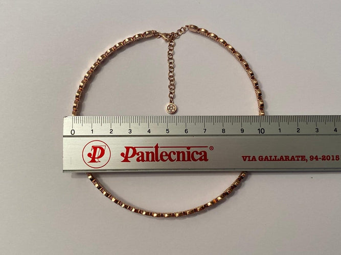 Collier Chantecler Paillettes - Collier ras-du-cou en or rose 18K et diamants 58 Facettes AZ-GAD-CH41774