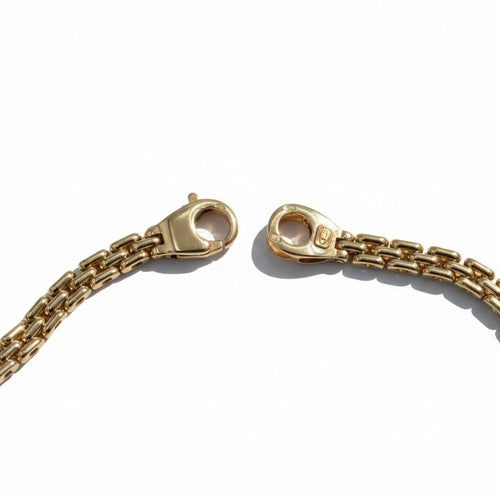 Collier Collier vintage en or jaune 18 carats, saphir et diamants 58 Facettes 1.0001421/2