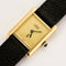 Montre Cartier Tank Must - Montre en argent plaqué or, cadran crème 58 Facettes A1179