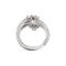 Bague 54 Bague Cartier, platine, diamants. 58 Facettes 35522