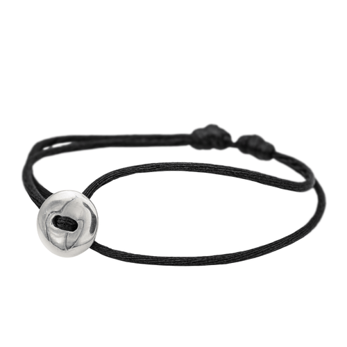 Bracelet Dodo Pomellato Bracelet Cordon Bouton Argent 58 Facettes 3661096CN