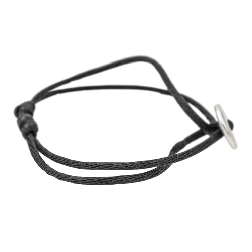 Bracelet Dodo Pomellato Bracelet Cordon Bouton Argent 58 Facettes 3661096CN
