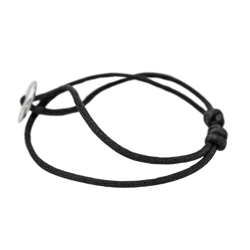 Bracelet Dodo Pomellato Bracelet Cordon Bouton Argent 58 Facettes 3661096CN