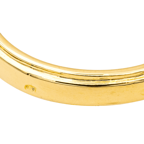 Bague 54 Bague Or jaune, Or blanc Diamant 58 Facettes 4084162CN