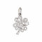 Pendentif Dodo Pomellato Pendentif Trèfle Or blanc Diamant 58 Facettes 5275579RV