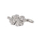 Pendentif Dodo Pomellato Pendentif Trèfle Or blanc Diamant 58 Facettes 5275579RV