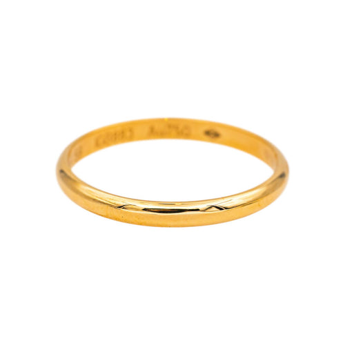 Bague 59 Cartier Bague Alliance 1895 Or jaune 58 Facettes 5150729CN