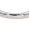 Bague 54 Bague Demi-alliance Or blanc Diamant 58 Facettes 5216265CN