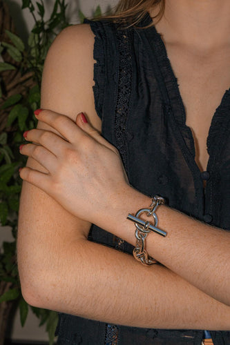 Bracelet Hermès Bracelet Chaîne d'ancre Argent 58 Facettes 5281133CN