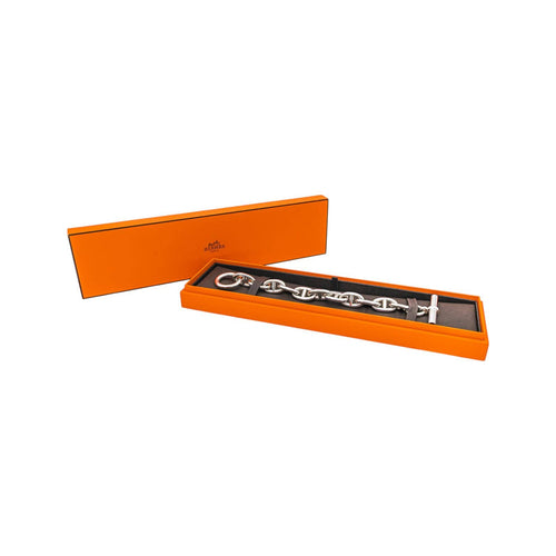 Bracelet Hermès Bracelet Chaîne d'ancre Argent 58 Facettes 5281133CN