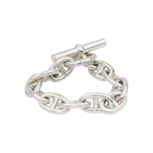 Bracelet Hermès Bracelet Chaîne d'ancre Argent 58 Facettes 5281133CN