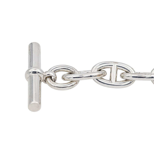 Bracelet Hermès Bracelet Chaîne d'ancre Argent 58 Facettes 5281133CN