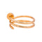 Bague 55 Cartier Bague Juste un clou Or rose Diamant 58 Facettes 5422029RV