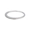 Bague 52 Bague  Demi-alliance  Or blanc Diamant 58 Facettes 4958837CN