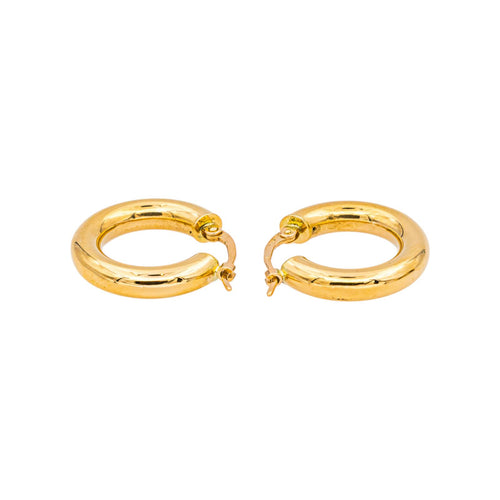 Boucles d'oreilles Boucles d'oreilles Créoles Or jaune 58 Facettes 5079852CN