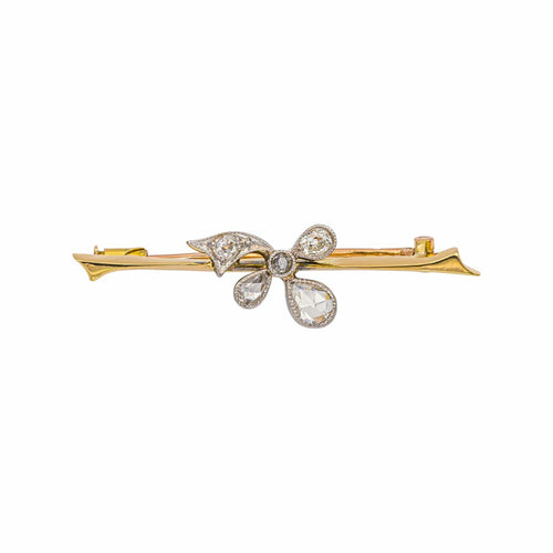 Broche Broche Or jaune, Or blanc Diamant 58 Facettes 5488798CN