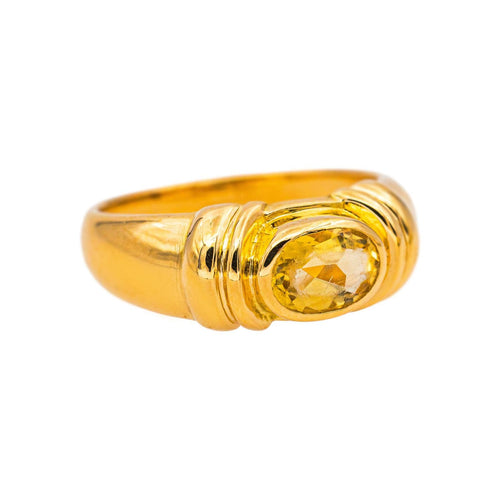 Bague 51 Bague Or jaune Citrine 58 Facettes 5442203RV