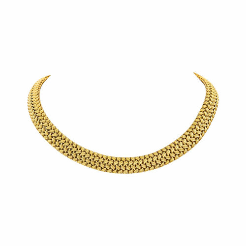 Collier Gay Frères Collier Maille souple Or jaune 58 Facettes 5527392CN