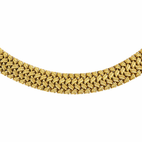 Collier Gay Frères Collier Maille souple Or jaune 58 Facettes 5527392CN