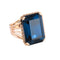 Bague 52 Bague en or jaune et spinelle 58 Facettes BO/220115