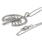 Collier Collier ras-de-cou - Pendentif Palm Islands Dubai en or blanc et diamants 58 Facettes G3927