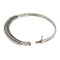Bracelet Bracciale rigide - Bracelet en or blanc 18 ct avec diamants 2,79 ct 58 Facettes G3922