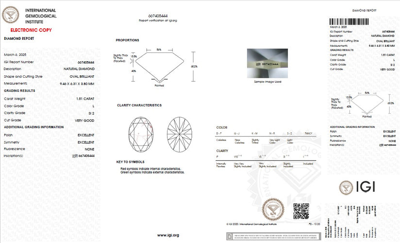 Bague 55 Guidetti - Bague en or blanc avec diamant ovale 1,51 ct et diamants 58 Facettes G3918