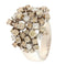 Bague 55 Bague - Diamants taille brillant en or blanc 18 kt 58 Facettes G3910