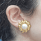 Boucles d'oreilles Boucles d'oreilles en perles et or 18k 58 Facettes PE213