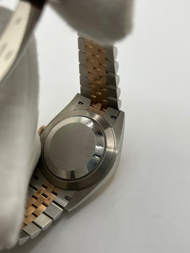 Montre Rolex Datejust 41 - Montre en or rose et acier avec diamants 58 Facettes 1865