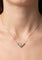 Pendentif Pendentif en or blanc 18 ct avec diamant jaune fantaisie 58 Facettes CV-042