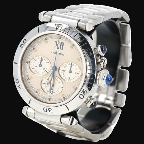 Montre Cartier Montre Pasha C 58 Facettes MT46250