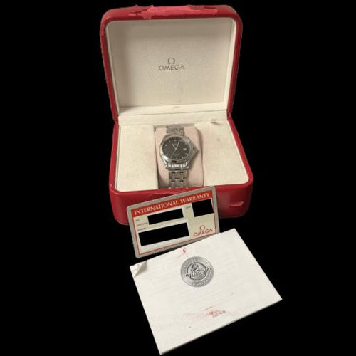 Montre Omega Seamaster - Montre homme en acier 36 mm, quartz 58 Facettes MT46299