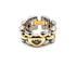 Bague 56 Chopard Happy Diamond L.U.C - Bague articulée en or 18 carats 58 Facettes 260047