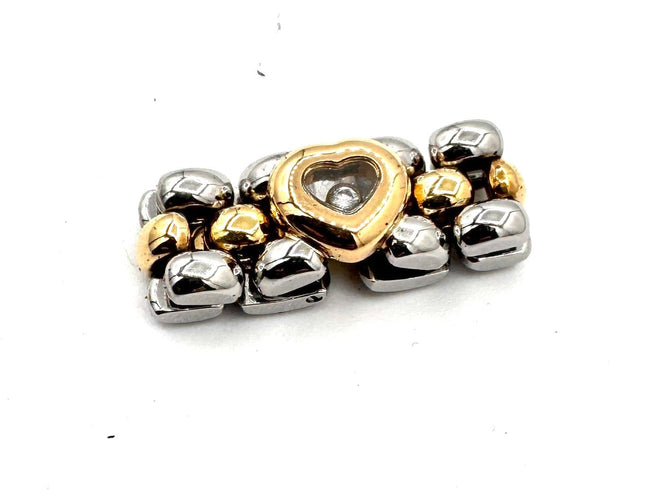 Bague 56 Chopard Happy Diamond L.U.C - Bague articulée en or 18 carats 58 Facettes 260047