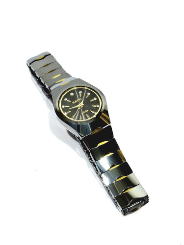 Montre Rado Jubilé - Montre à quartz femme en acier et tungstène avec diamants 58 Facettes ID 1750586