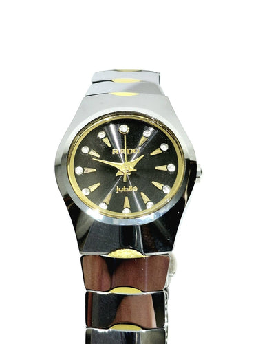Montre Rado Jubilé - Montre à quartz femme en acier et tungstène avec diamants 58 Facettes ID 1750586