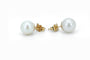 Boucles d'oreilles Puces d'oreilles - Perles de culture en or jaune 18 carats 58 Facettes Puces d'oreilles 149/ 4