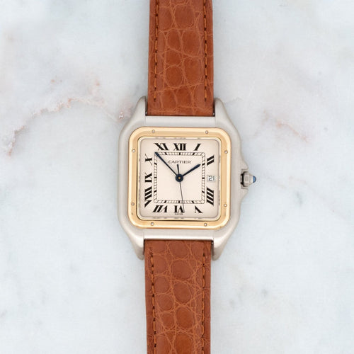 Montre Cartier Panthère - Montre bicolore LM en acier et or jaune 58 Facettes 514