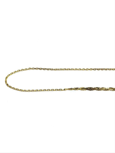 Collier Chaîne torsadée - Collier en or jaune 18 carats 58 Facettes ID 1750618